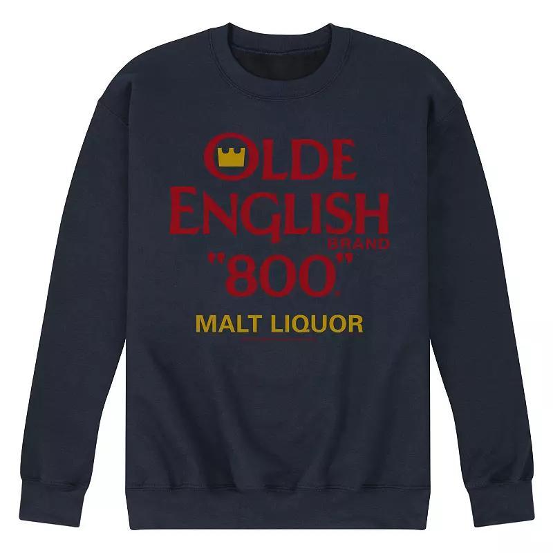 Mens Friends Logo Snowflakes Fleece Sweatshirt Product Image