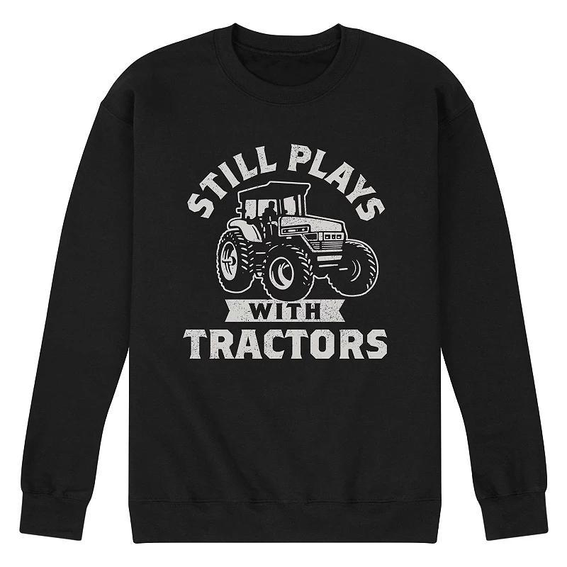 Mens Still Plays with Tractors Graphic Sweatshirt Product Image