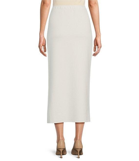 IC Collection Air Sponge Knit Pull-On Pencil Skirt Product Image
