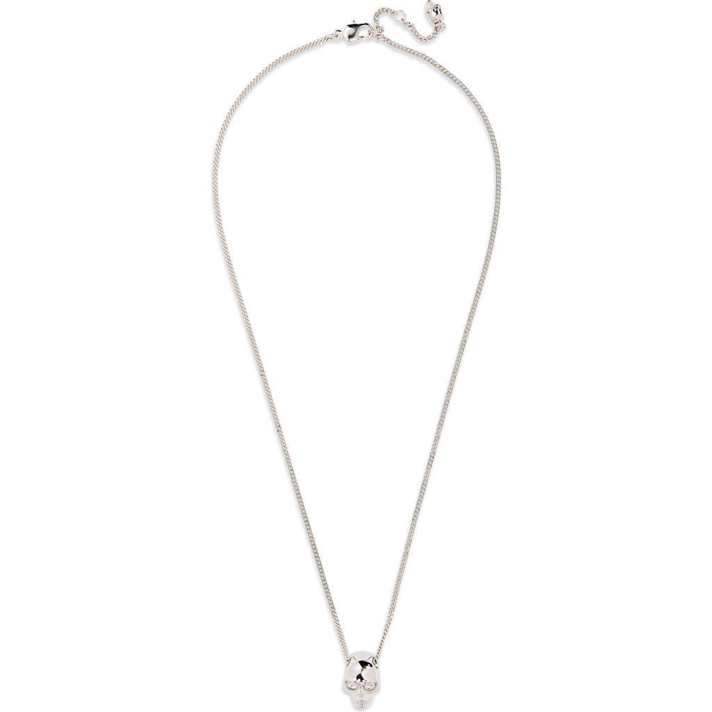 Mens Skull Pendant Necklace Product Image