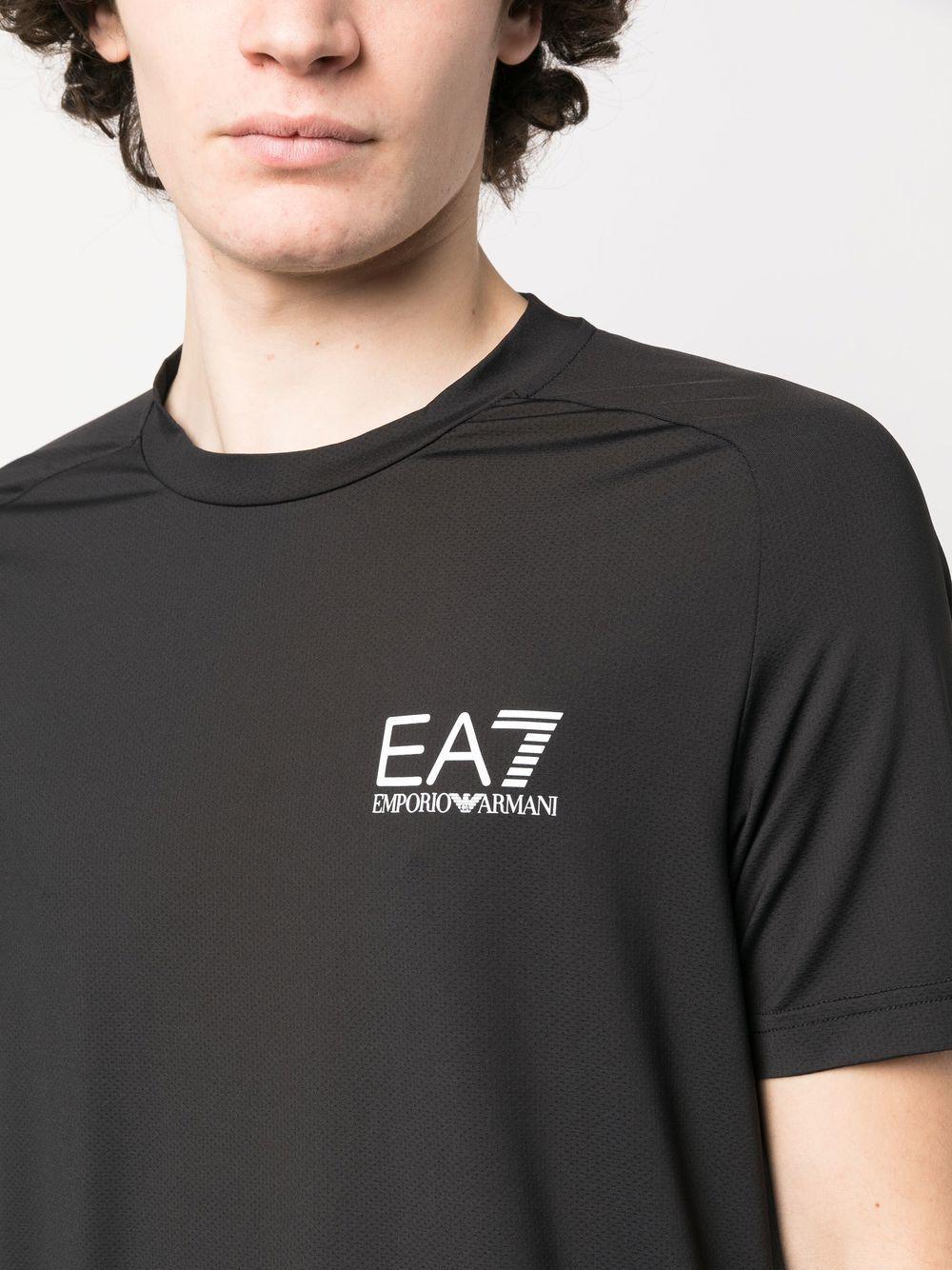 logo-print cotton T-shirt Product Image