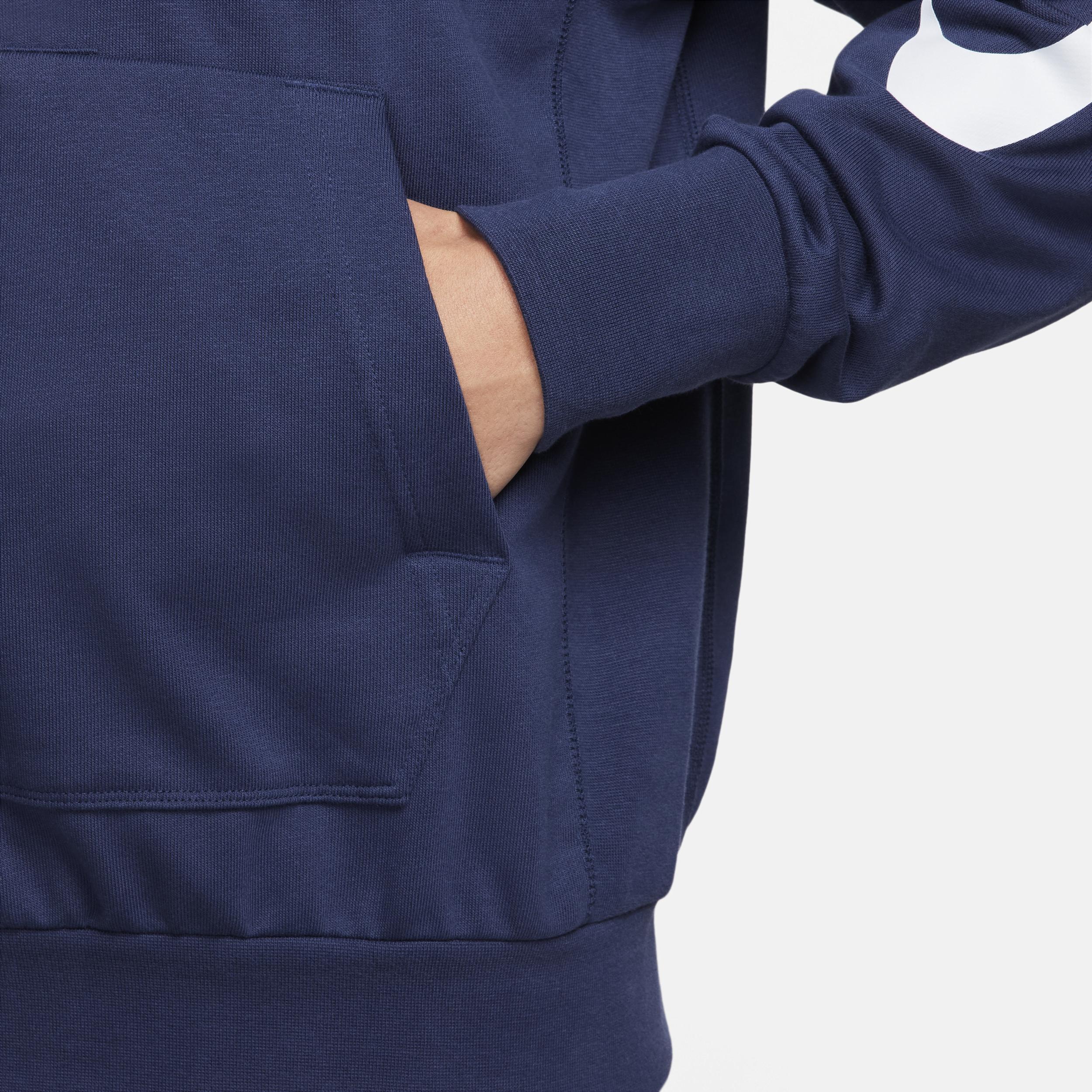 Nike Mens Ja Morant Dri-FIT Standard Issue Pullover - Midnight Navy/Football Grey Product Image