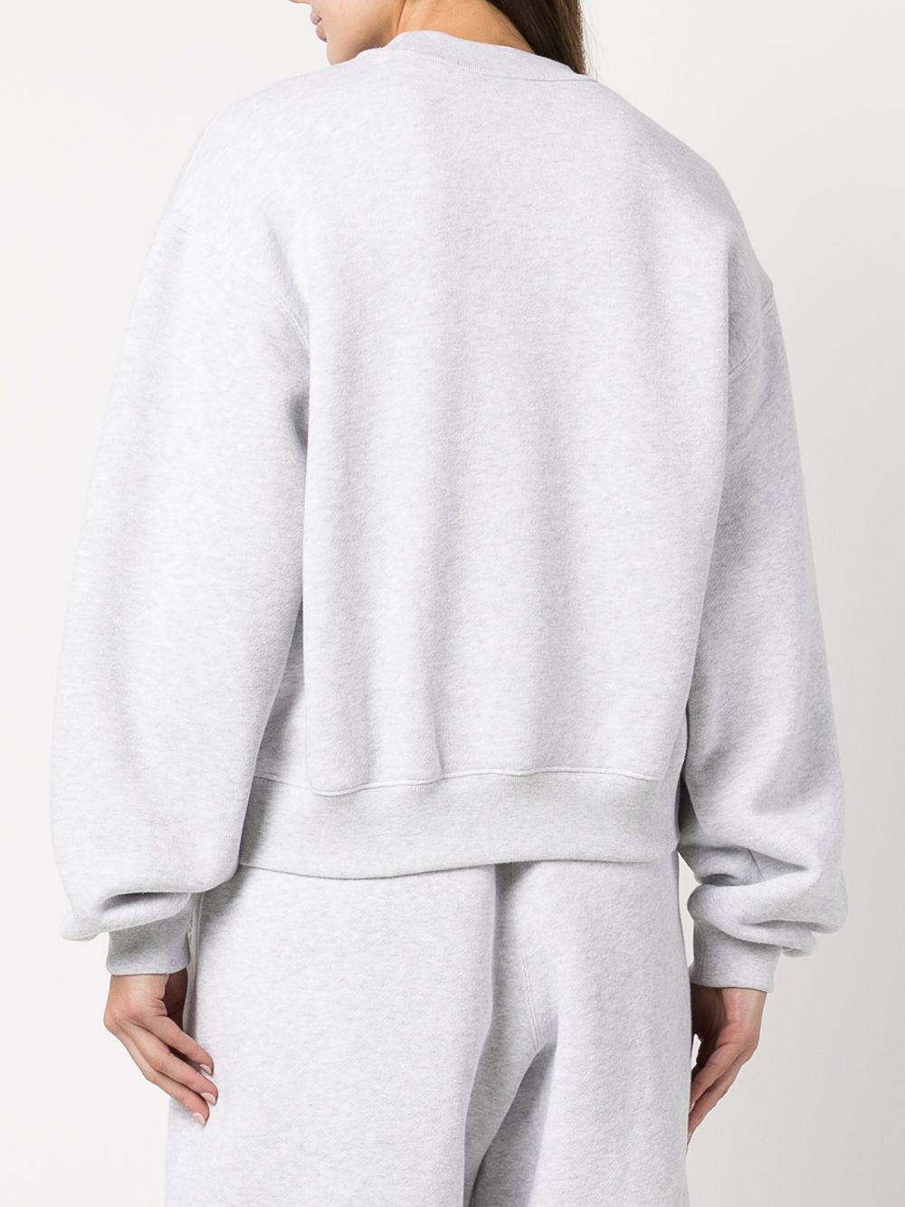 logo-print cotton sweatshirt Product Image