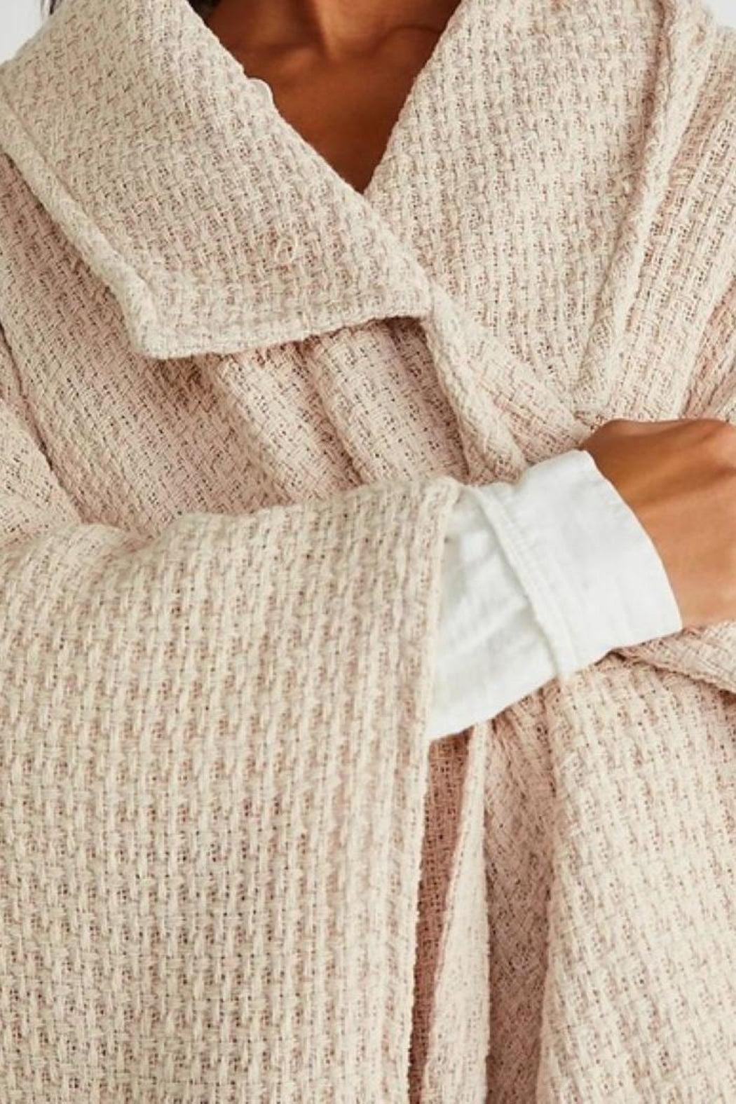 Mile High Waffle Knit Kimono Product Image