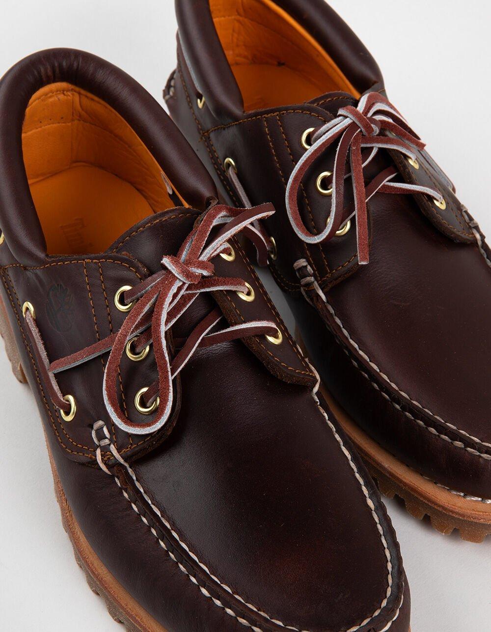 TIMBERLAND Authentics 3-Eye Mens Boat Shoes Product Image