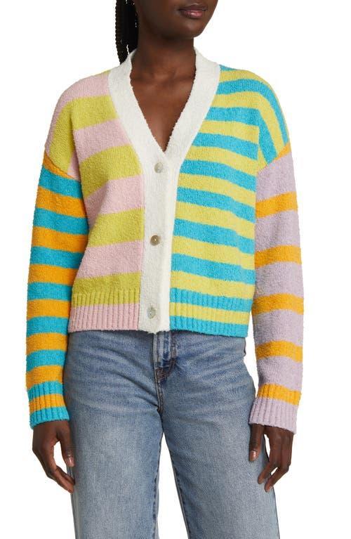 Womens Geneva Striped Cardigan Product Image