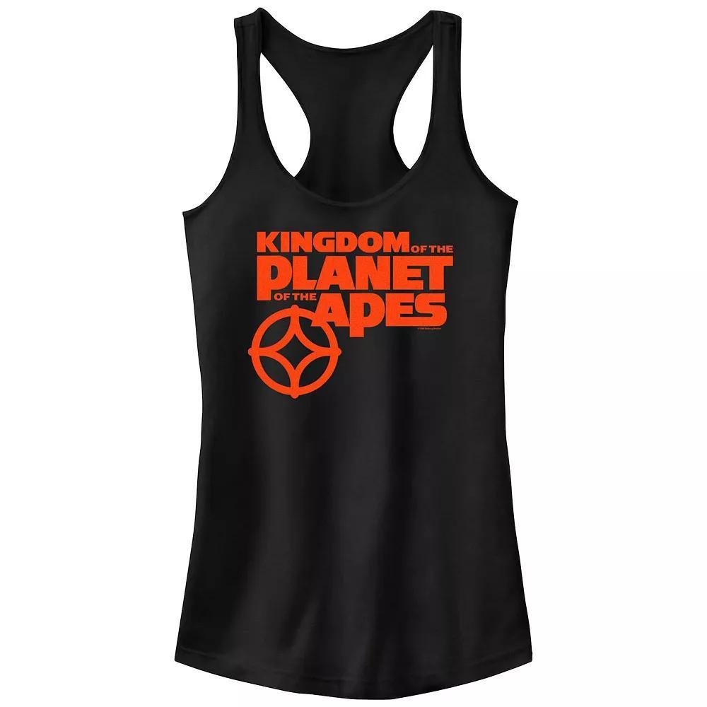 Disney's Lilo & Stitch DJ Record Player Box Juniors' Racerback Tank Top, Girl's, Size: XL, Black Product Image