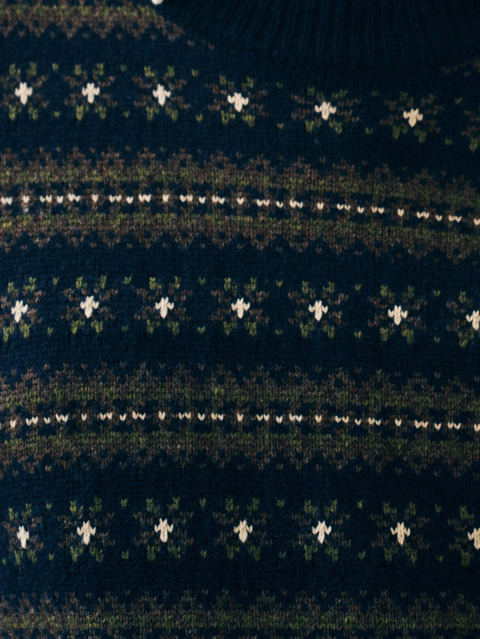 Highland Fair Isle Sweater Vest - Navy Multi Female Product Image