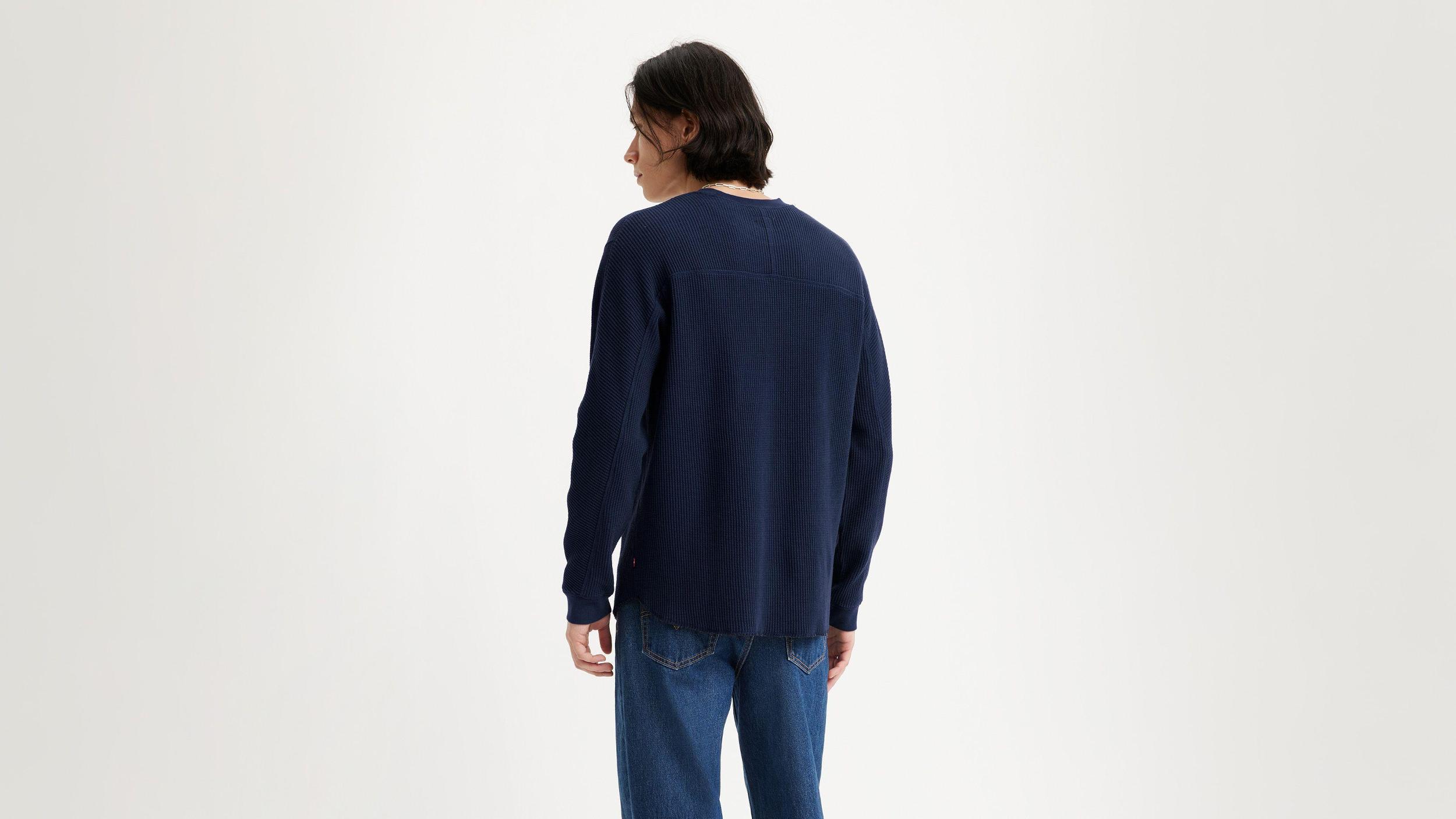Long Sleeve Relaxed Fit Thermal Shirt Product Image