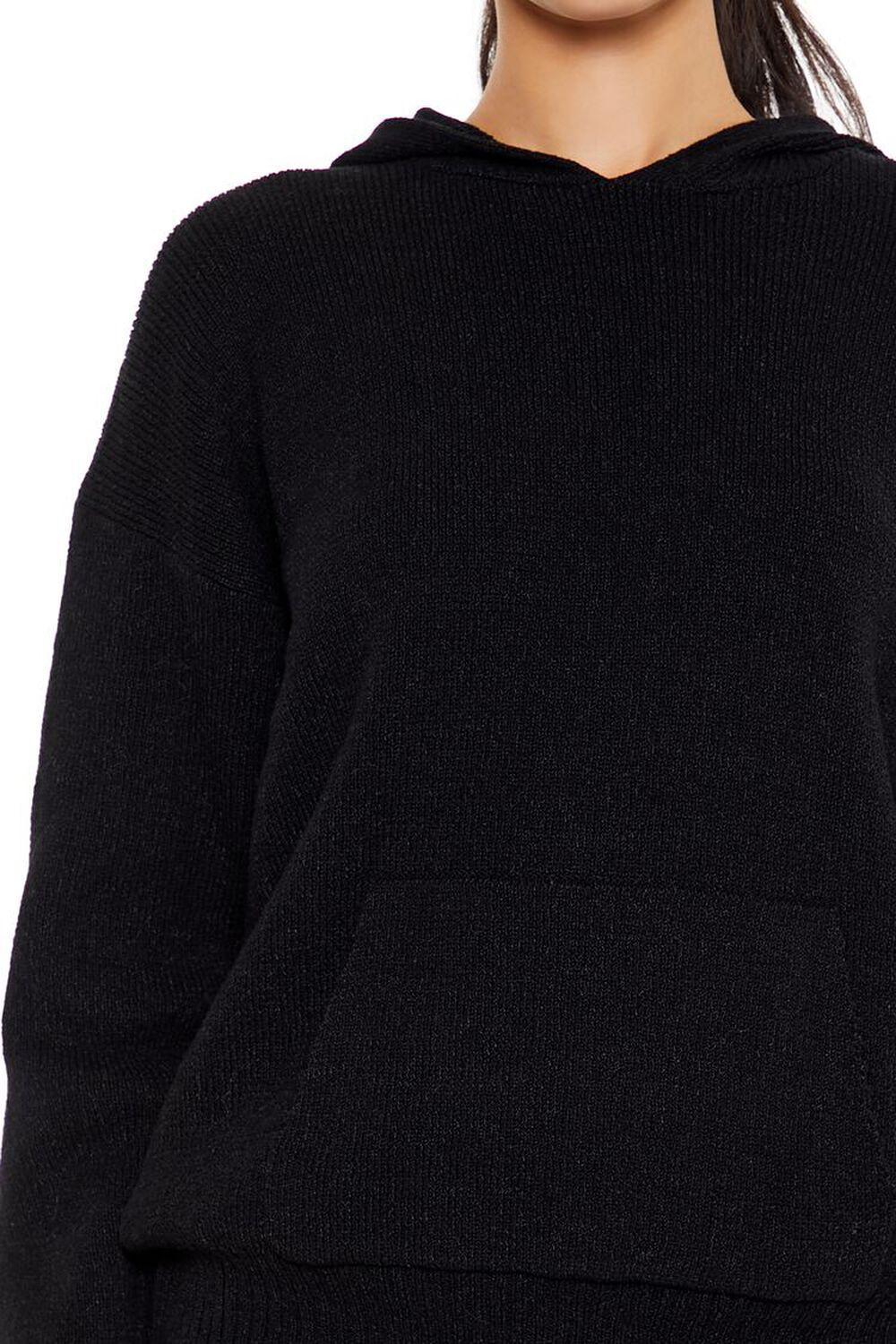 Hooded Drop-Sleeve Sweater | Forever 21 Product Image