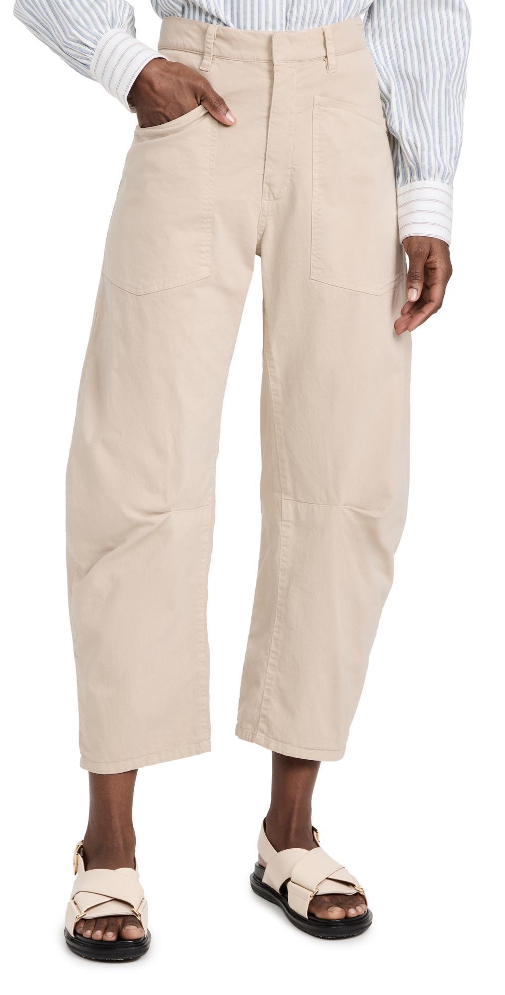 Nili Lotan Shon Twill Pants 0 Product Image