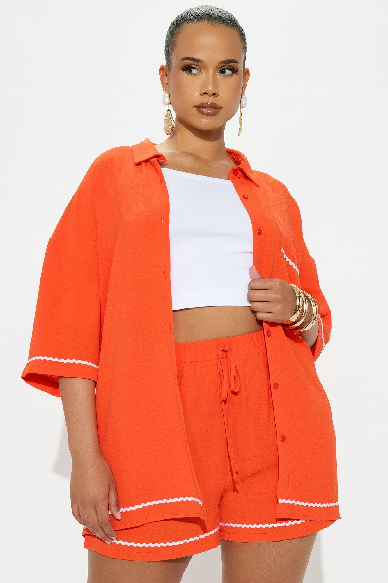 Eternal City Short Set - Orange Product Image