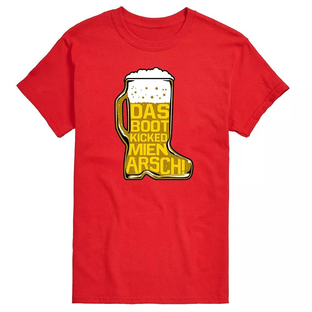 Big & Tall Beer Glass DasBoot Graphic Tee, Mens Product Image