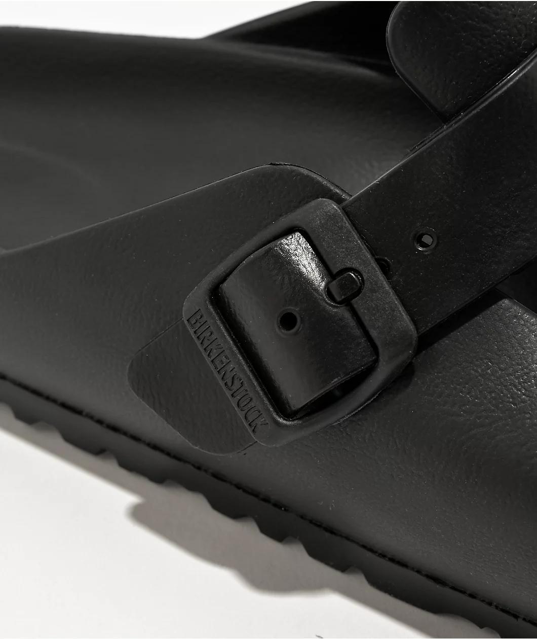 Birkenstock Boston Essentials EVA Black Clogs Product Image