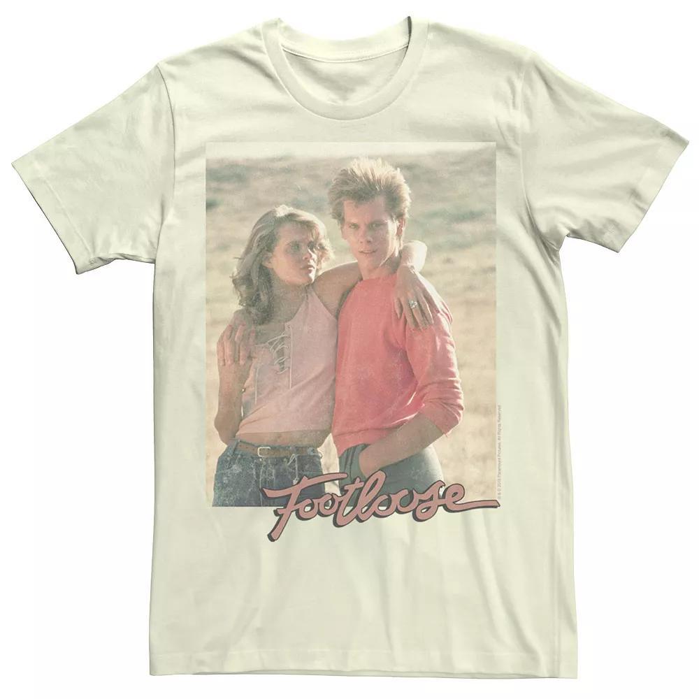 Men's Footloose Ren McCormack Portrait Tee, Size: Medium, Natural Product Image