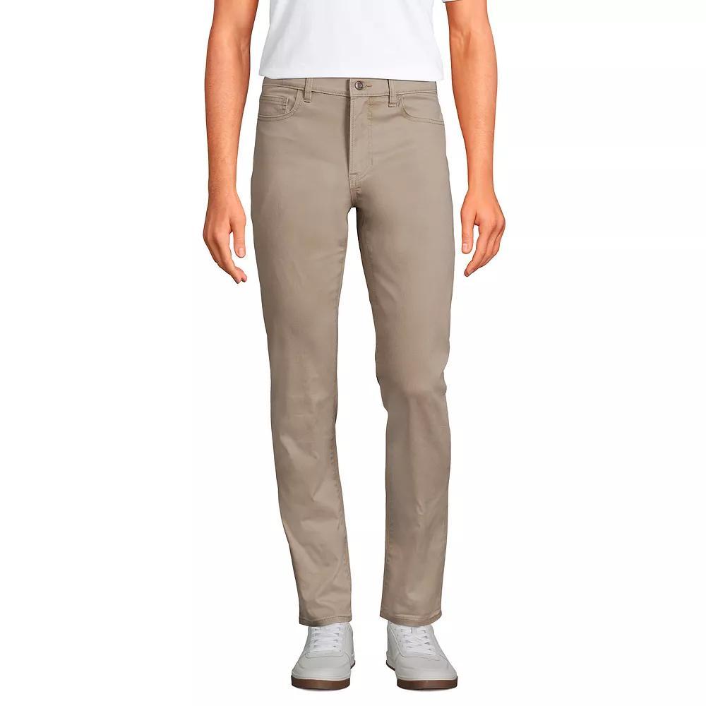 Men's Lands' End Slim-Fit Hybrid Pants, Size: 33, Green Product Image
