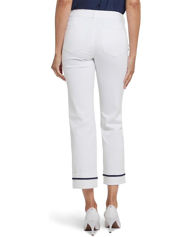 Teresa Wide Leg Button Fly Jeans in Palencia Stripe Product Image