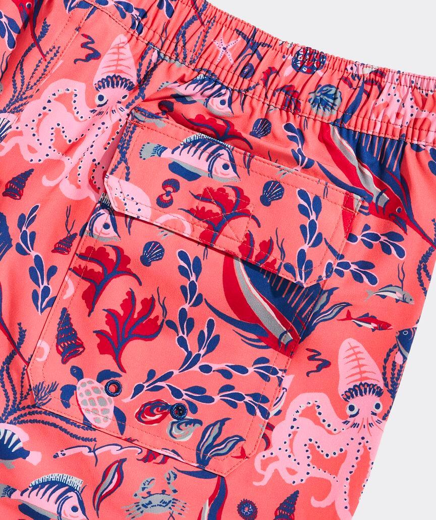 7 Inch Printed Chappy Swim Trunks Product Image