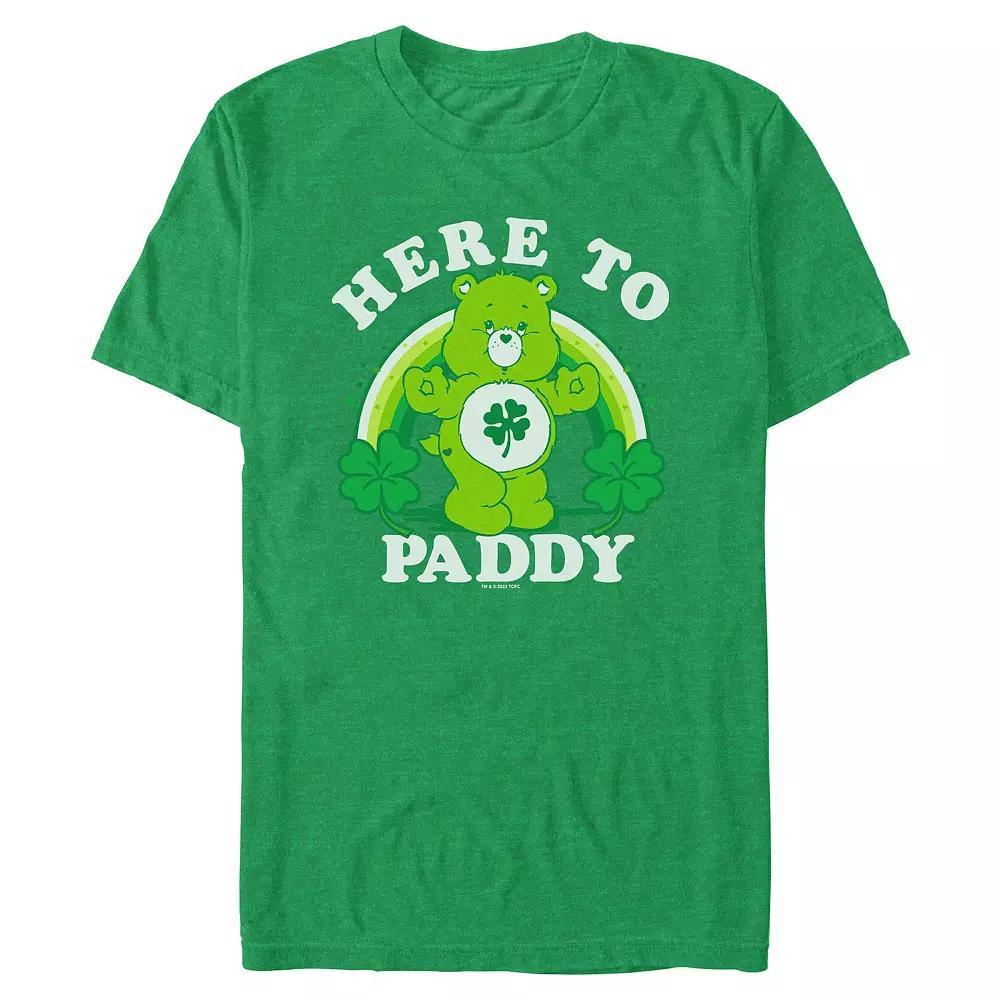 Big & Tall Here To Paddy Graphic Tee, Men's, Size: 4XL, Kelly Grey Product Image