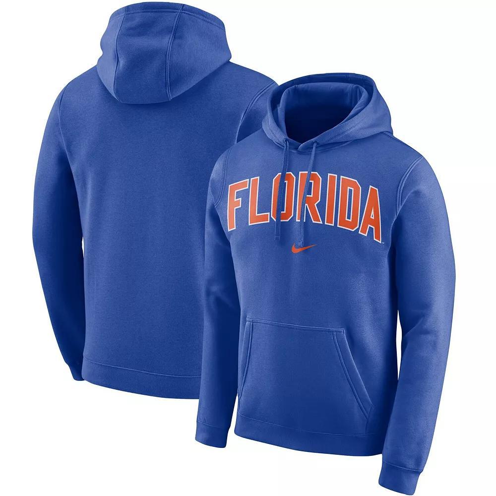Men's Nike Cardinal Stanford Cardinal Arch Club Fleece Pullover V-Neck Hoodie, Size: XL, Red Product Image