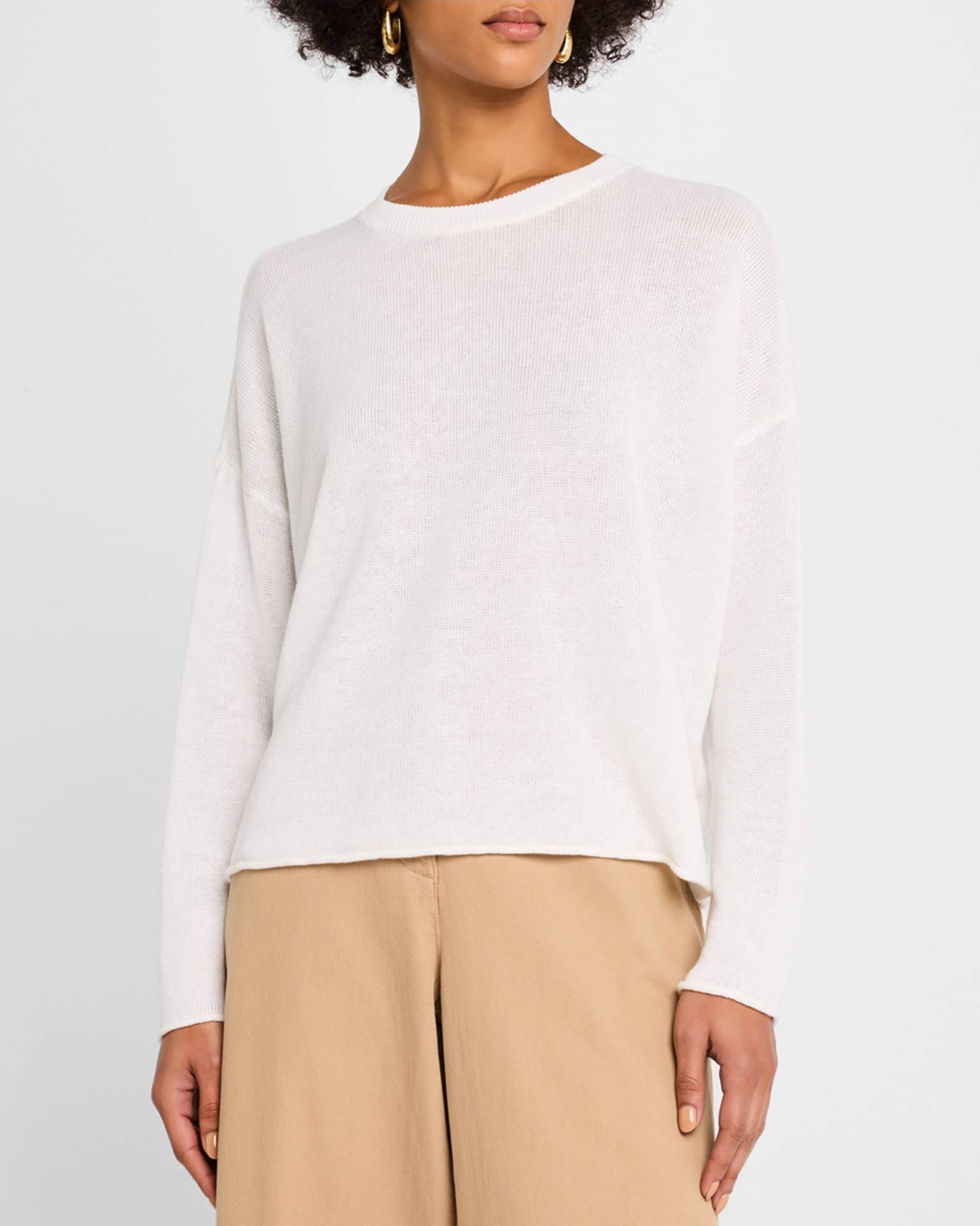 Organic Linen-Cotton Knit Sweater Product Image