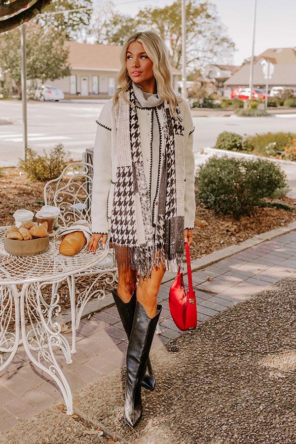 Falls First Chill Scarf in Black Product Image