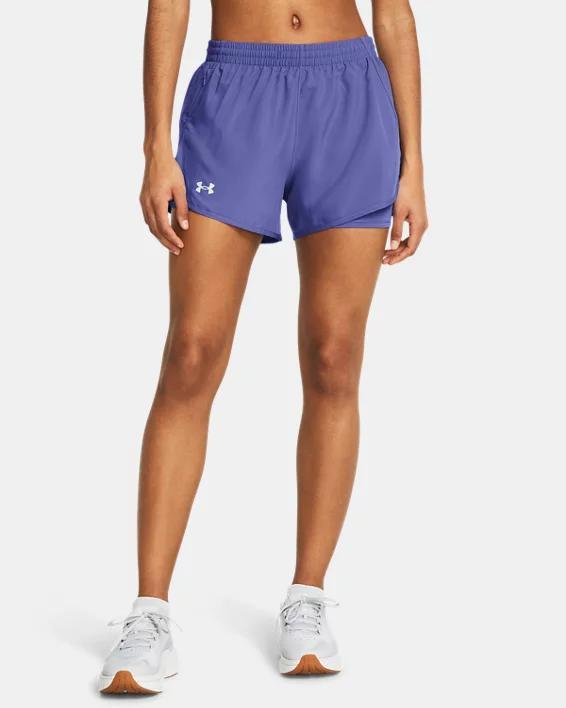 UA Fly-By Womens 2-in-1 Shorts Product Image