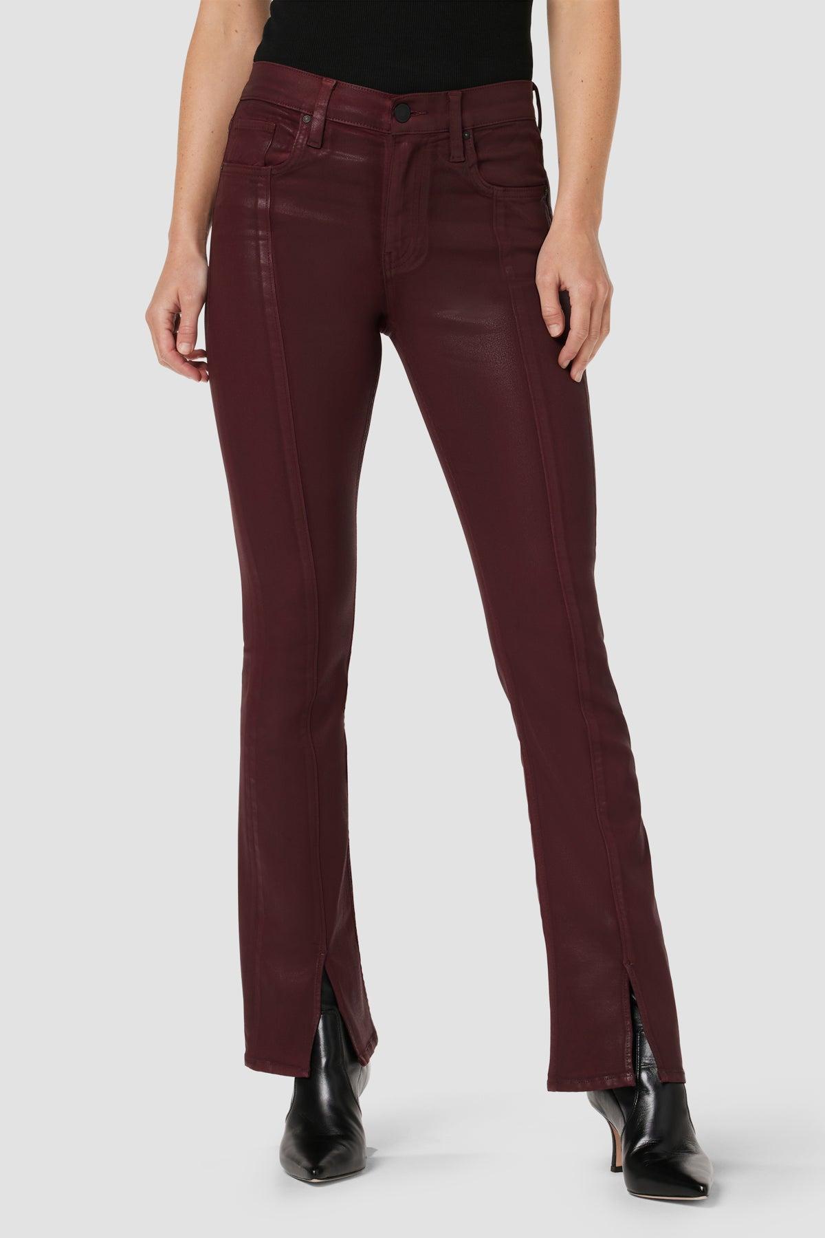 Barbara High-Rise Baby Bootcut Jean w/ Slit Hem Baby Product Image
