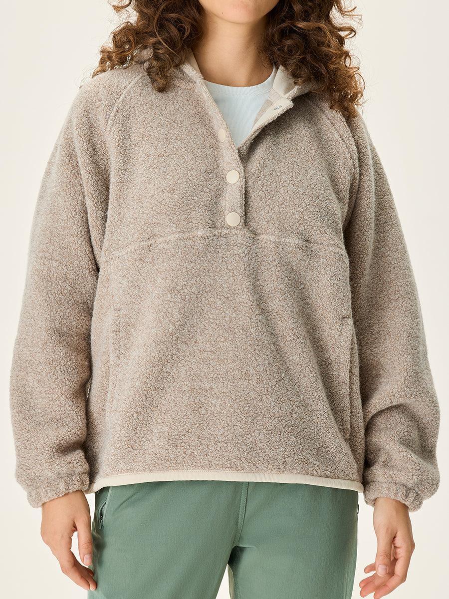MegaFleece Snap Up Hoodie Female Product Image