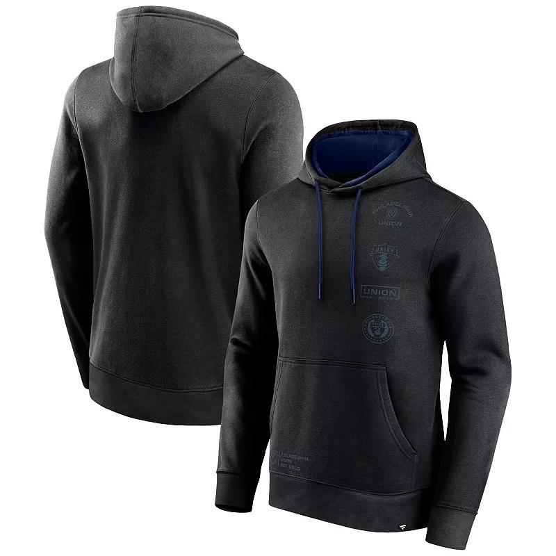 Mens Fanatics Branded Black Philadelphia Union Halftime Pullover Hoodie Product Image