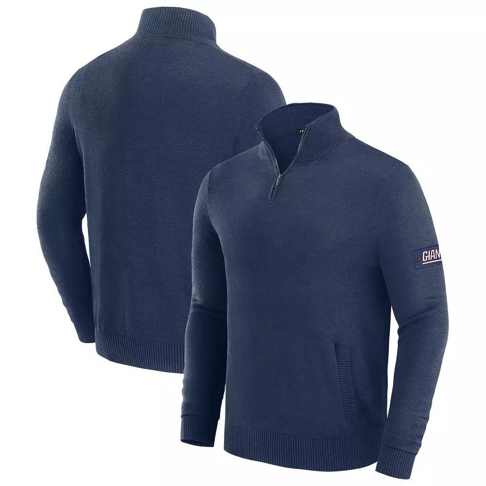 Men's J. Palmer Black Washington Commanders Franchise Quarter-Zip Sweater, Size: XL, Wft Black Product Image