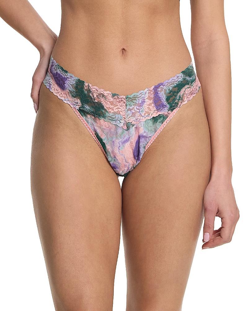 Hanky Panky Signature Lace Printed Original Rise Thong (Staycation) Women's Underwear Product Image