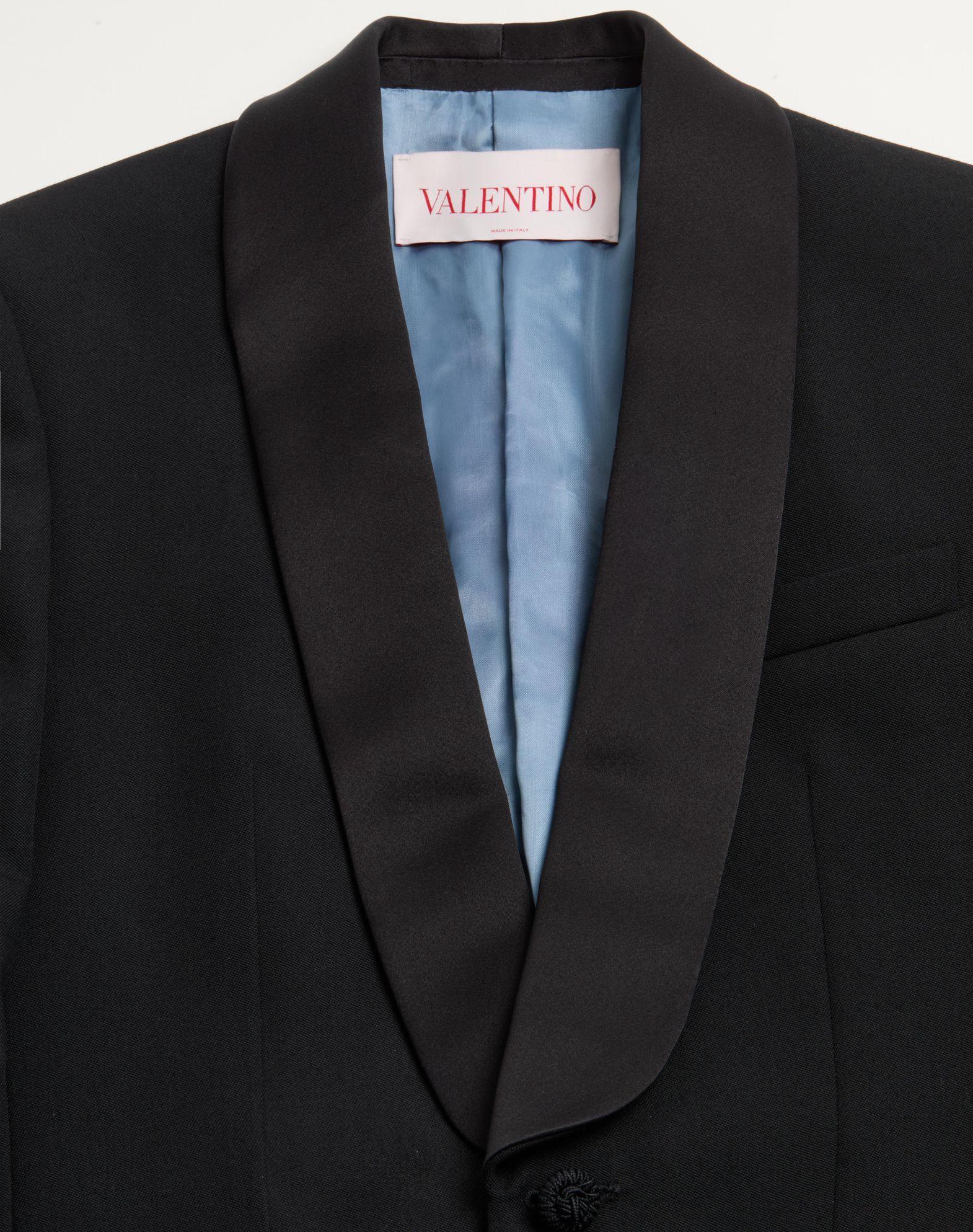 Wool Tuxedo Jacket Product Image