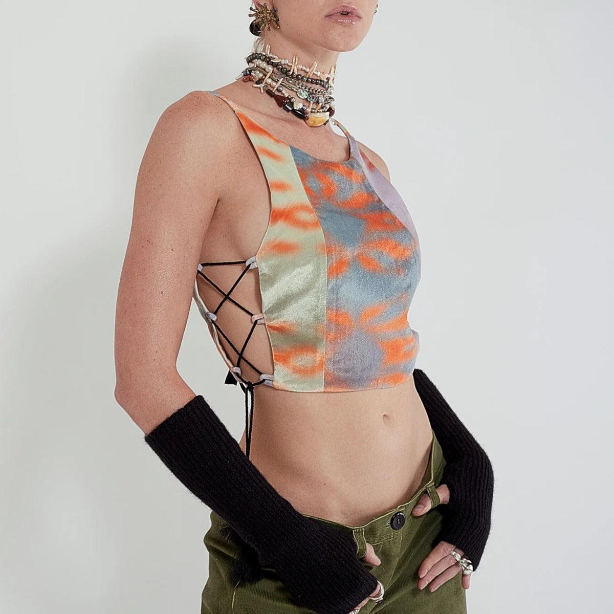 Hestia Top in Sea Product Image