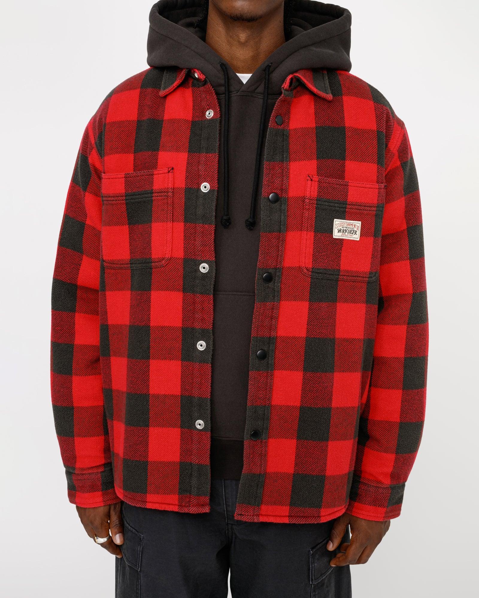 SHERPA LINED BUFFALO PLAID SHIRT Male Product Image