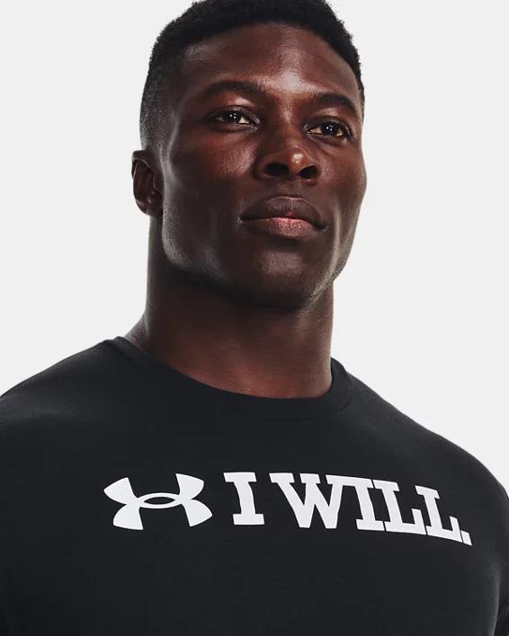 Men's UA I Will Short Sleeve Product Image
