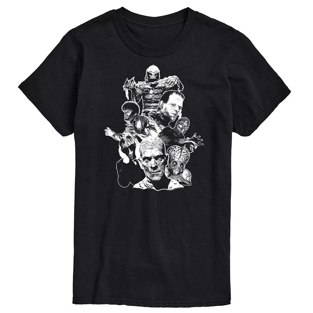 Mens Monster Group Shot Art Tee Product Image