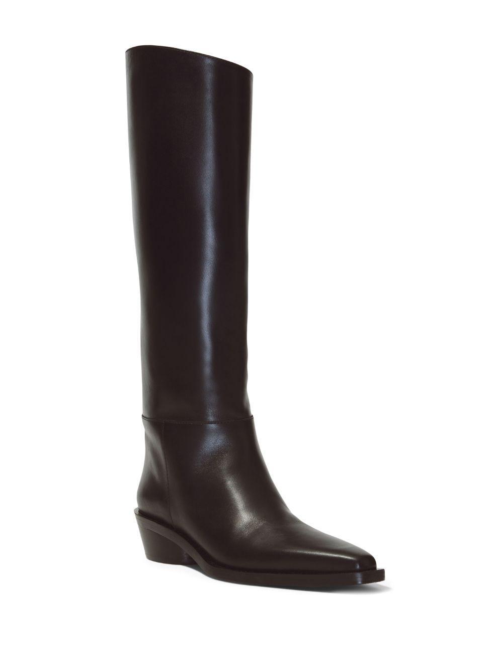 Bronco leather tall boots Product Image