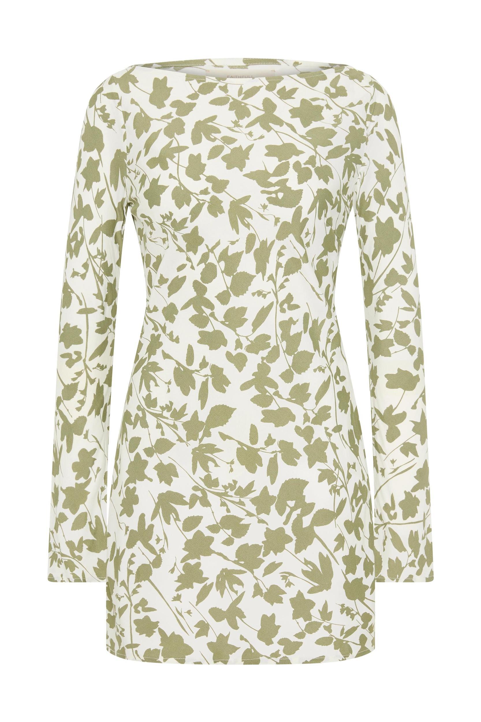 Lilou Mini Dress Poplar Sage Product Image