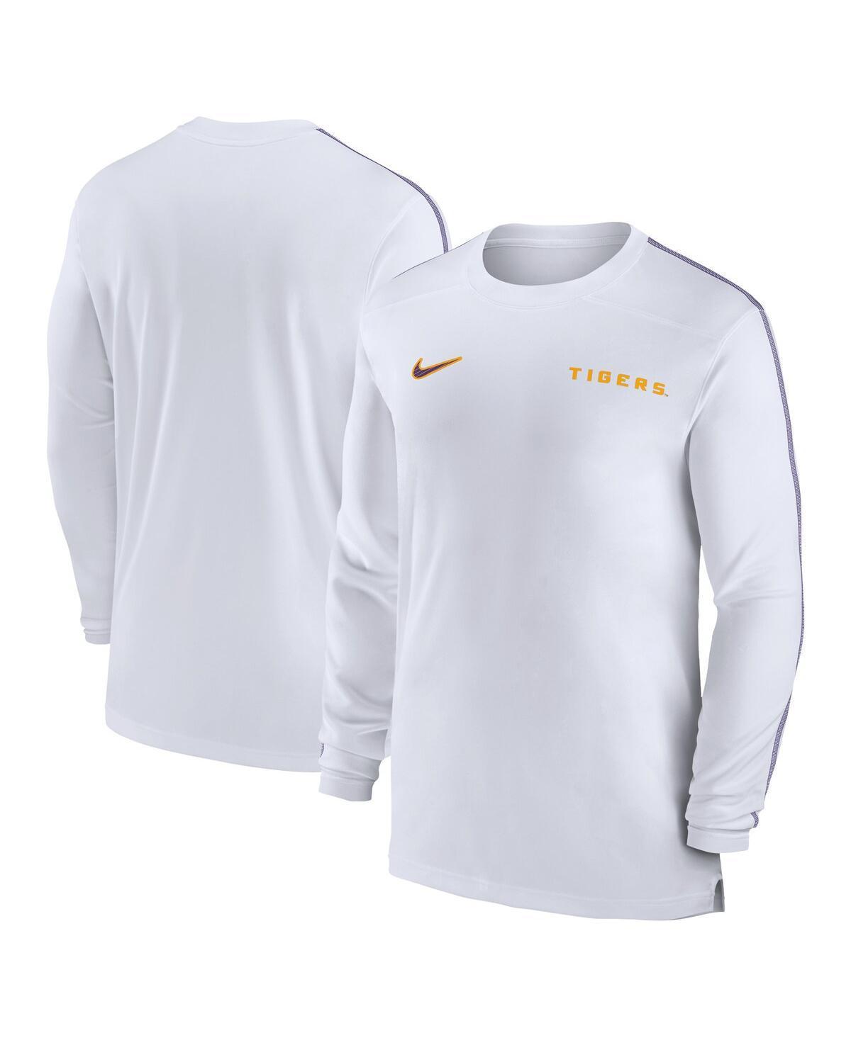 Men's Nike Tennessee Orange Tennessee Volunteers 2024 Sideline Coach UV Performance Long Sleeve T-Shirt, Size: Medium Product Image