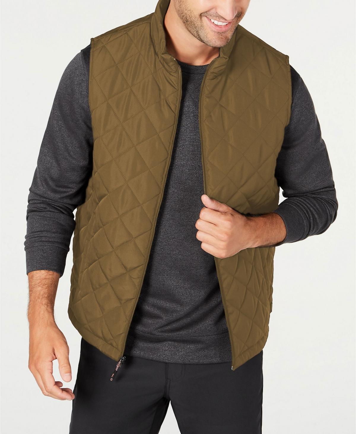 Hawke & Co. Mens Diamond Quilted Vest, Created for Macys Product Image