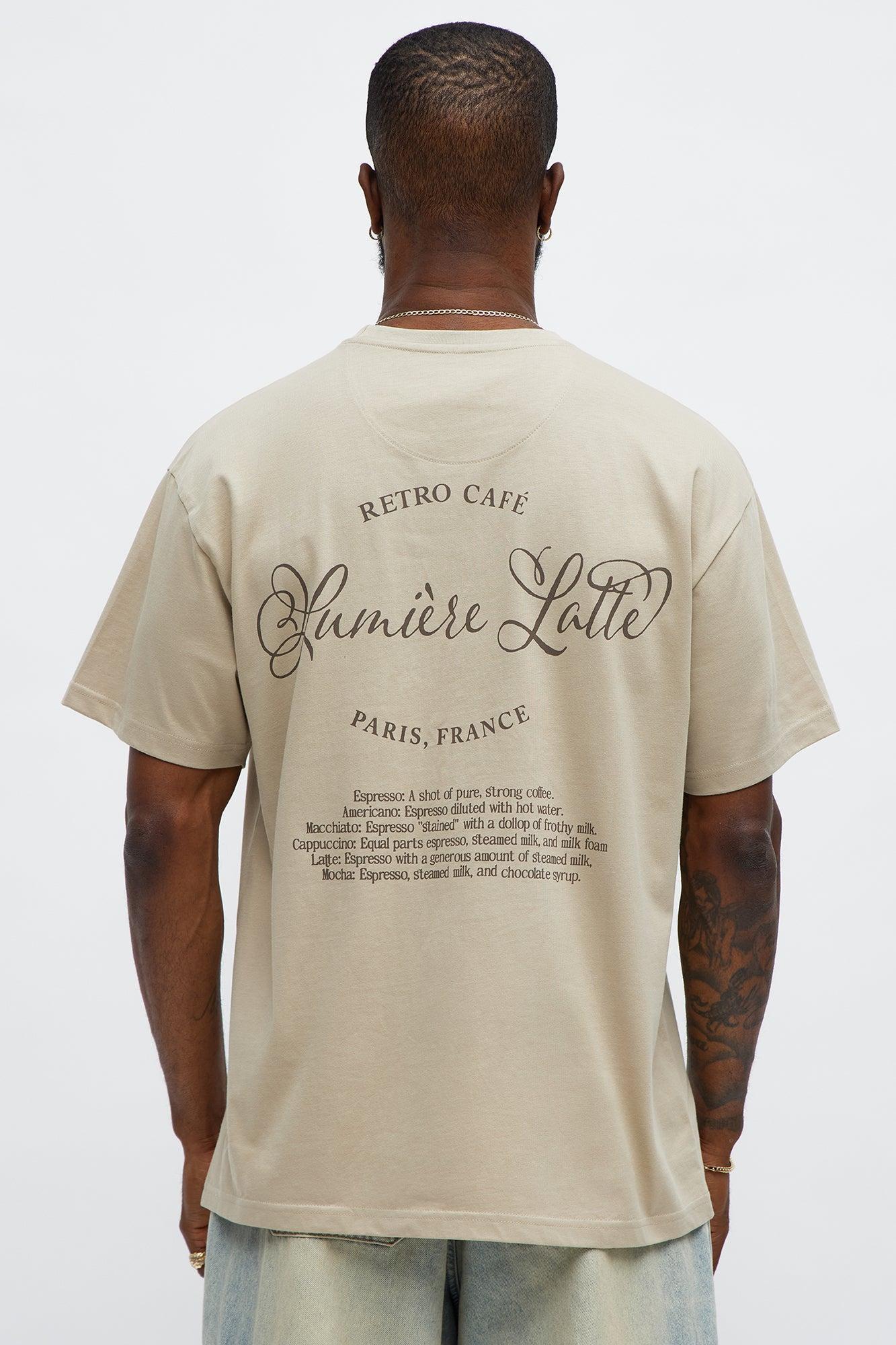 STWD Cafe Short Sleeve Tee - Sand Product Image