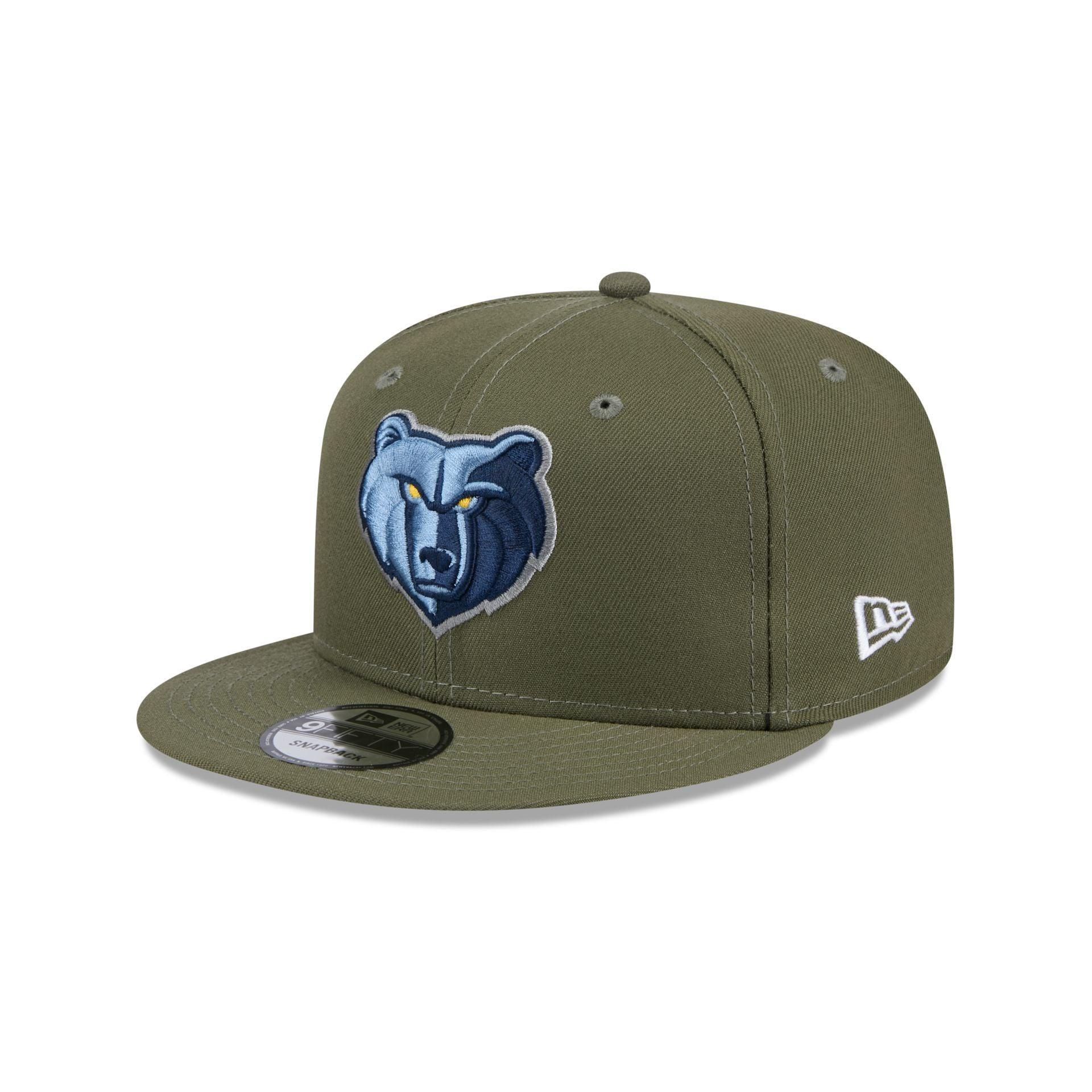 Memphis Grizzlies Olive 9FIFTY Snapback Hat Male Product Image