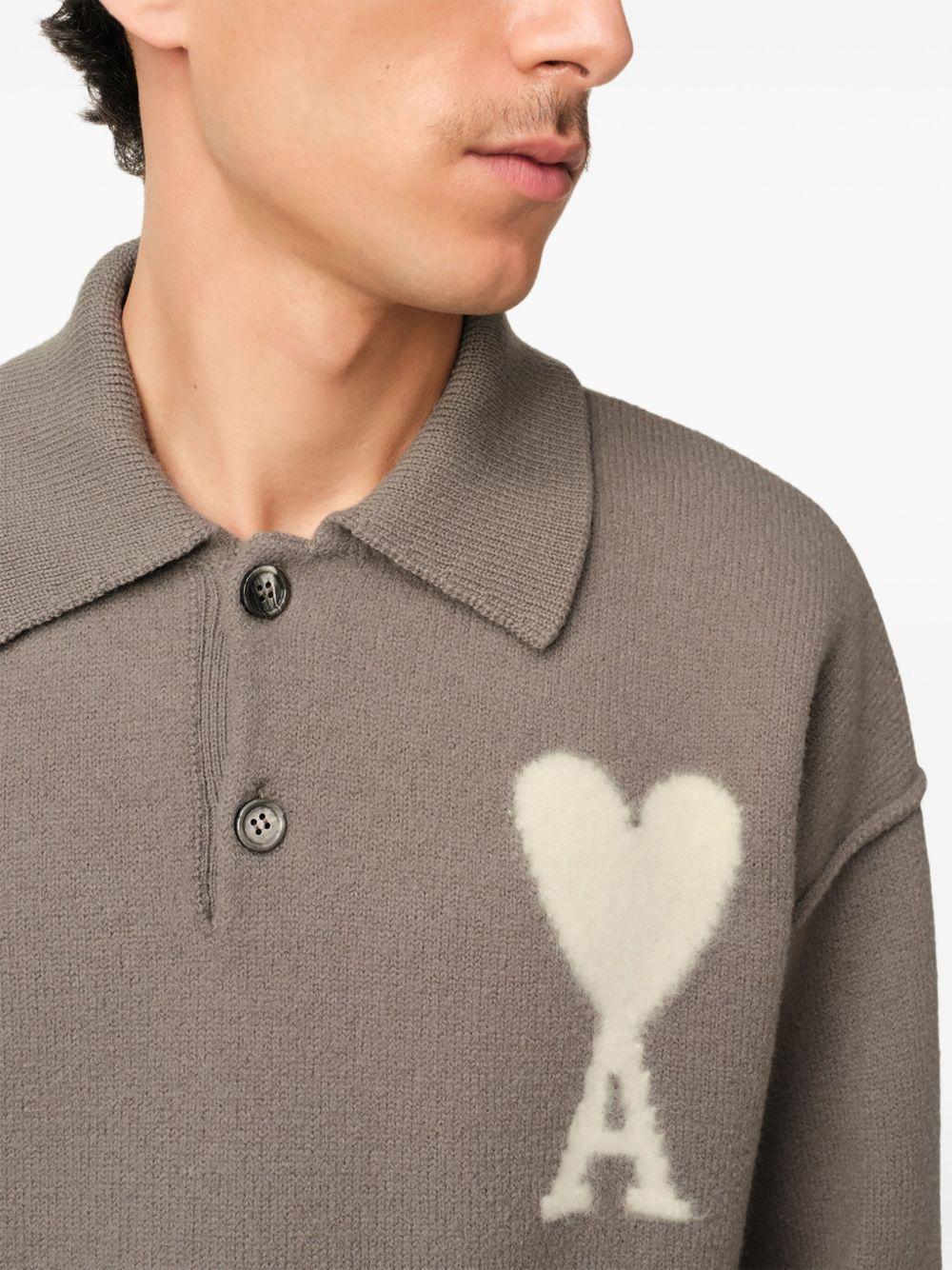 Ami de Coeur knitted polo Product Image