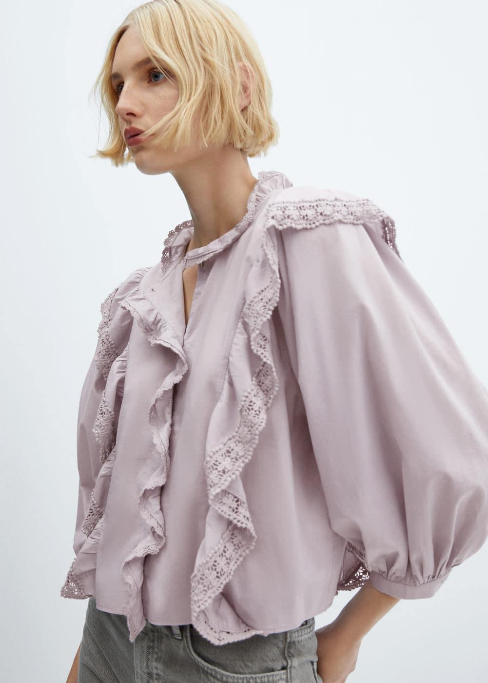 MANGO Matilda Blouse Women's Blouse Product Image