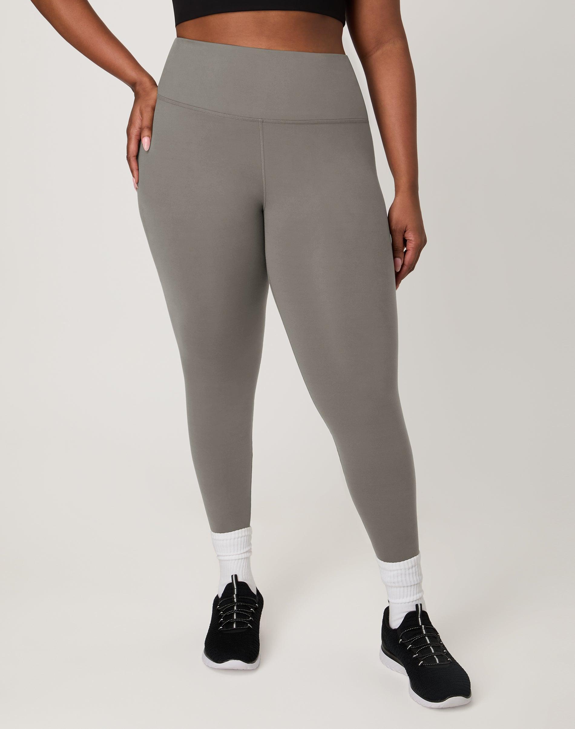 Women's Hanes Moves™ 7/8 Leggings with Internal Pockets, Size: Large, Blue Dive Product Image