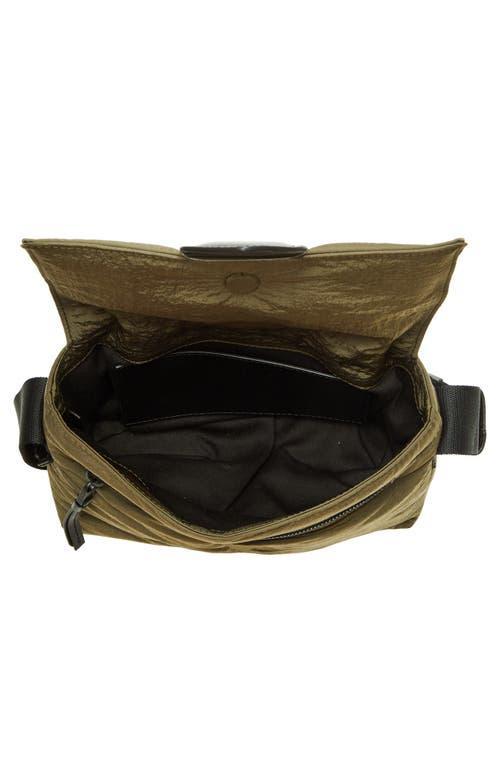 JACQUEMUS Le Petit Bambino Nylon Messenger Bag In Khaki Product Image