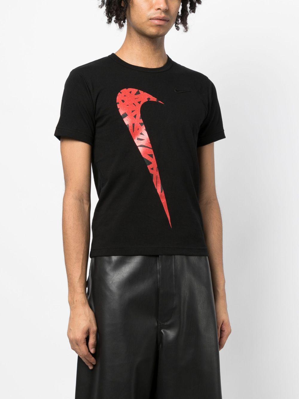 x Nike logo-print cotton T-shirt Product Image