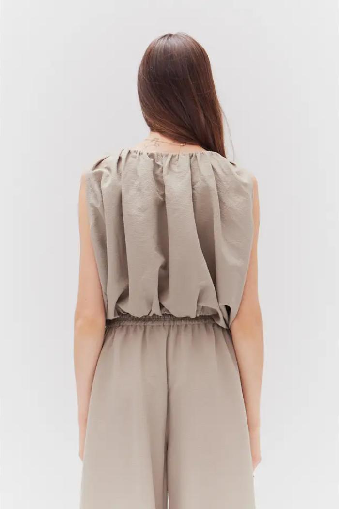 Bubble Crop Top Product Image