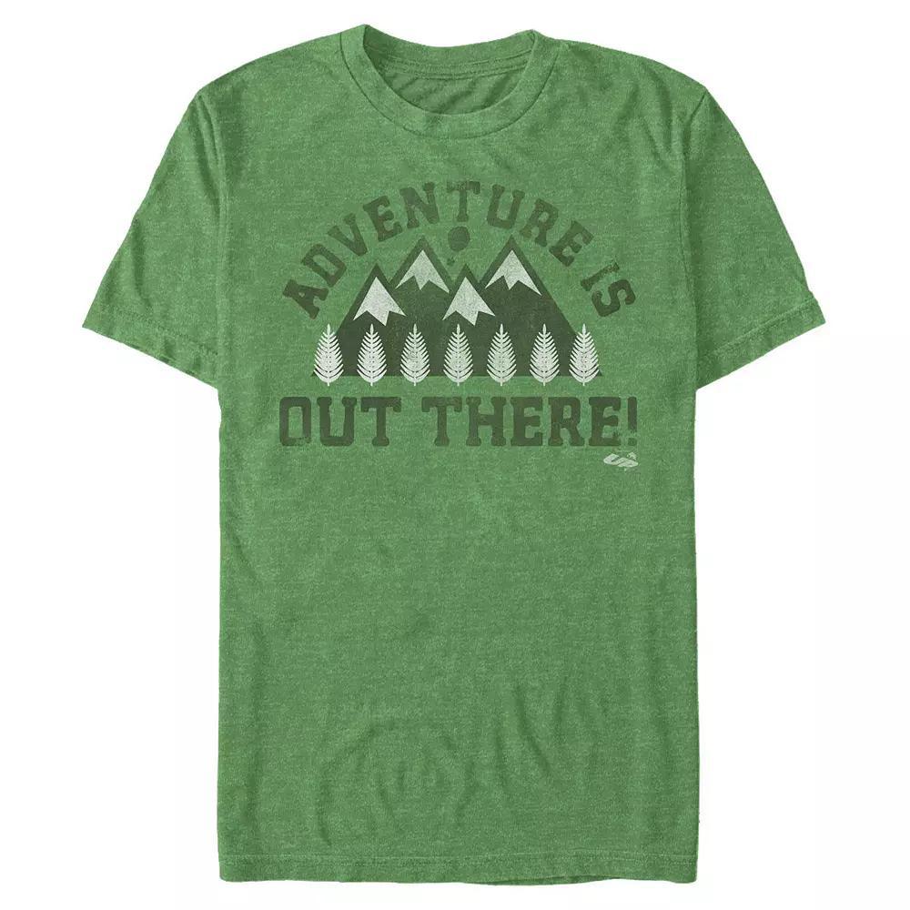 Big & Tall Adventure Is Out There Graphic Tee, Men's, Size: 3XL, Kelly Grey Product Image